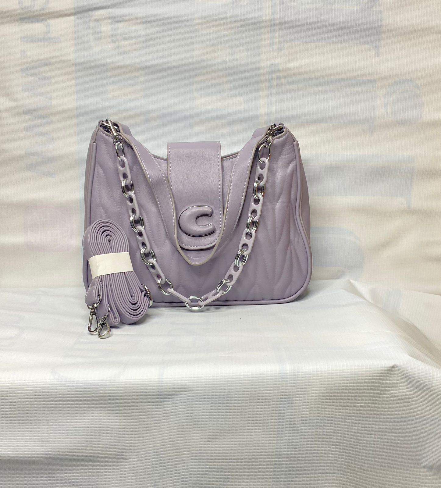 Basic Shoulder Bag (lilac)